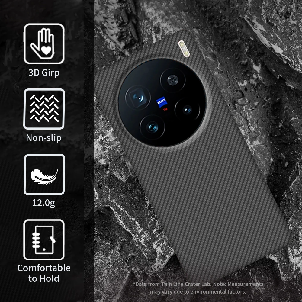 جراب كربون vivo x100 pro 600d كيفلار ألياف الأراميد قماش magsafe رقيق صلب x100 غطاء فائق مغناطيسي أسود نحيف أحمر فاتح