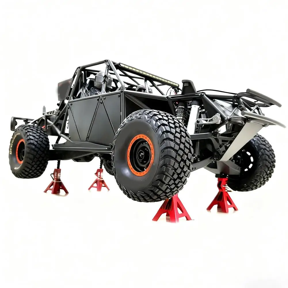 UDR/KM4/90046/TRX4/D90 1:10 مقبس محاكاة قابل للتعديل مضاد للخدش الارتفاع وتصميم حامل معدني مضاد للانزلاق مع إصلاح Q4Z9 #5