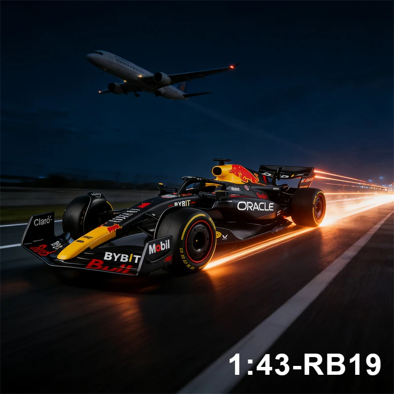 

1:43 F1 2023 RB19 Формула гоночный автомобиль моделирование мини модель автомобиля игрушка из сплава коллекция хобби подарок