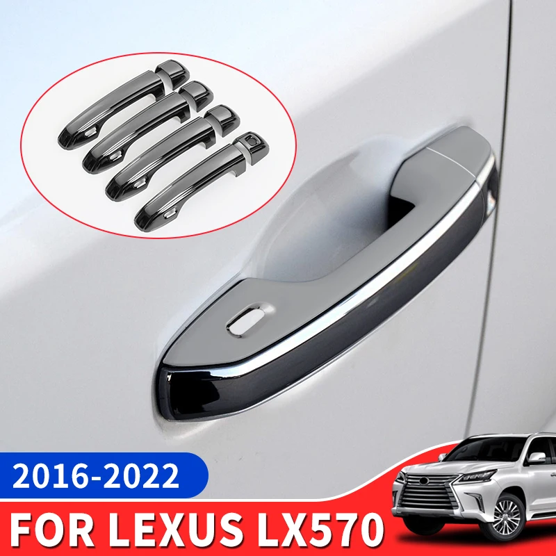 

Exterior Door Handle Protective Cover for Lexus LX570 LX 570 Upgrade Decorative Modification Accessories 2022 2021 2020 2019