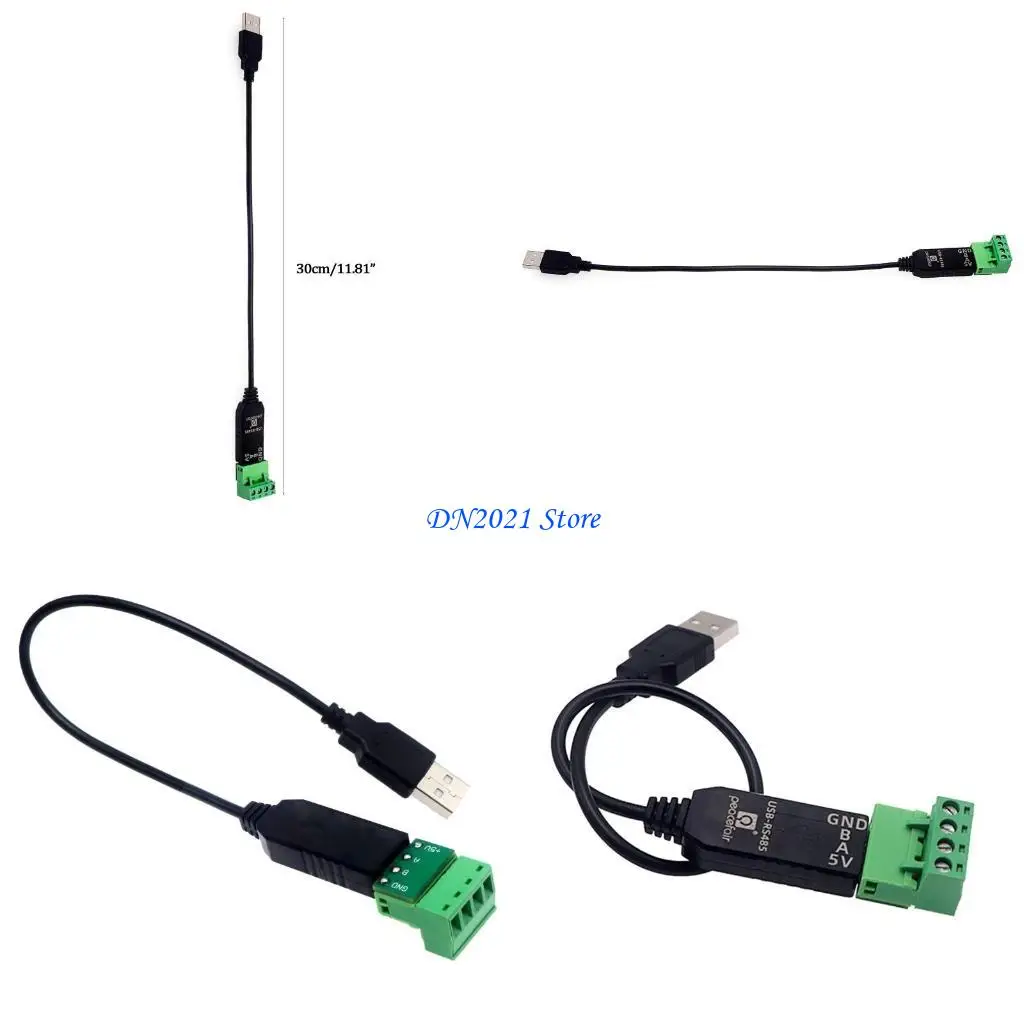 

F3KE USB-удлинительный кабель Подключение адаптера RS485 к USB Последовательный порт Преобразователь RS485