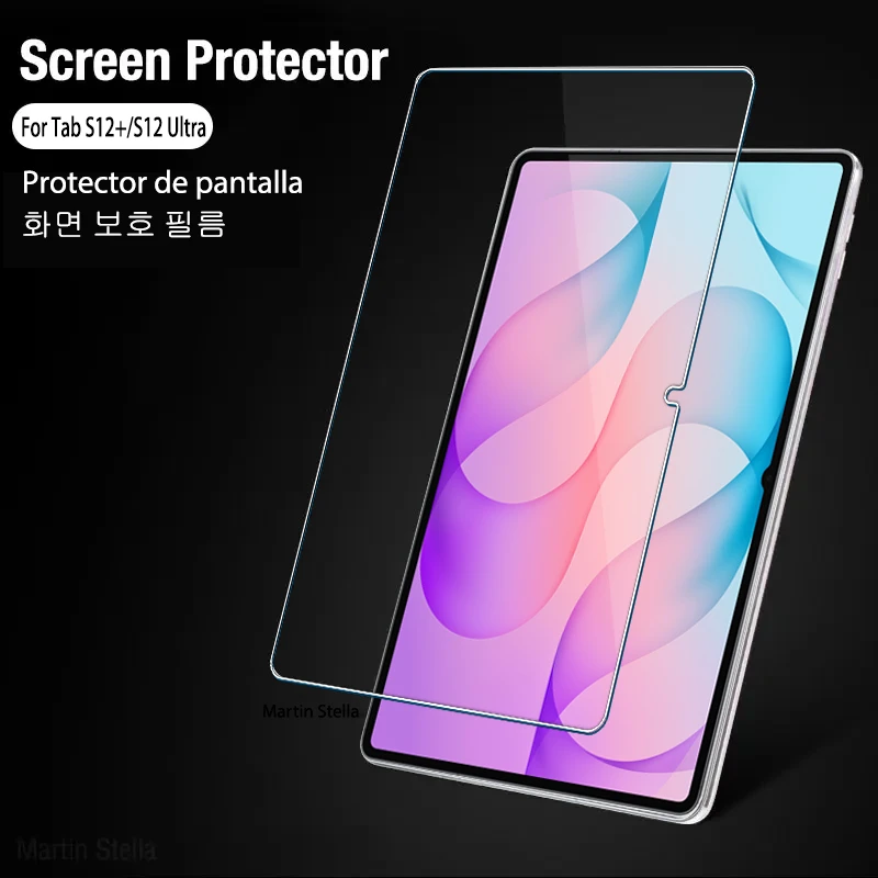 For Samsung Galaxy Tab S12 Ultra Plus S12+ Tempered Glass Screen Protector On Galaxy Tab S12 Ultra Plus 2026 9H Film Accessories
