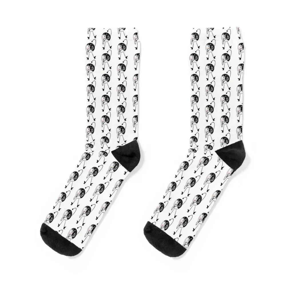 Yinyang Socks christmas gift snow golf Socks For Women Men's