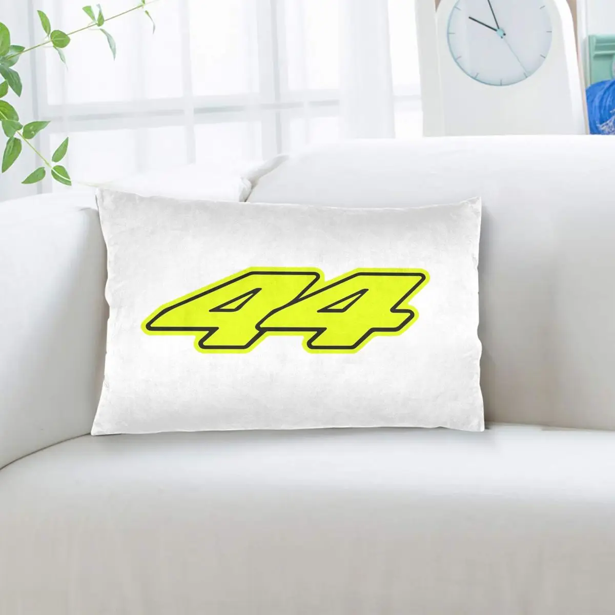 Lewis Hamilton Season Number 44 Sticker Rectangle Pillowcase Cushion Cover Decorative Bedroom Bed Home Comfort Throw Pillow