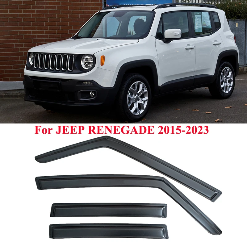 

Дефлекторы окон (ветровики) для Jeep Renegade 2015-2023 гг.