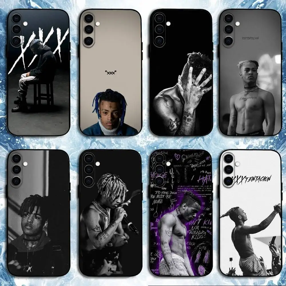 

Rapper X-XXXTentacionS Phone Case For Samsung Galaxy A73,A72,A71,A70,A53,A52,A51,Others Soft Black Shell