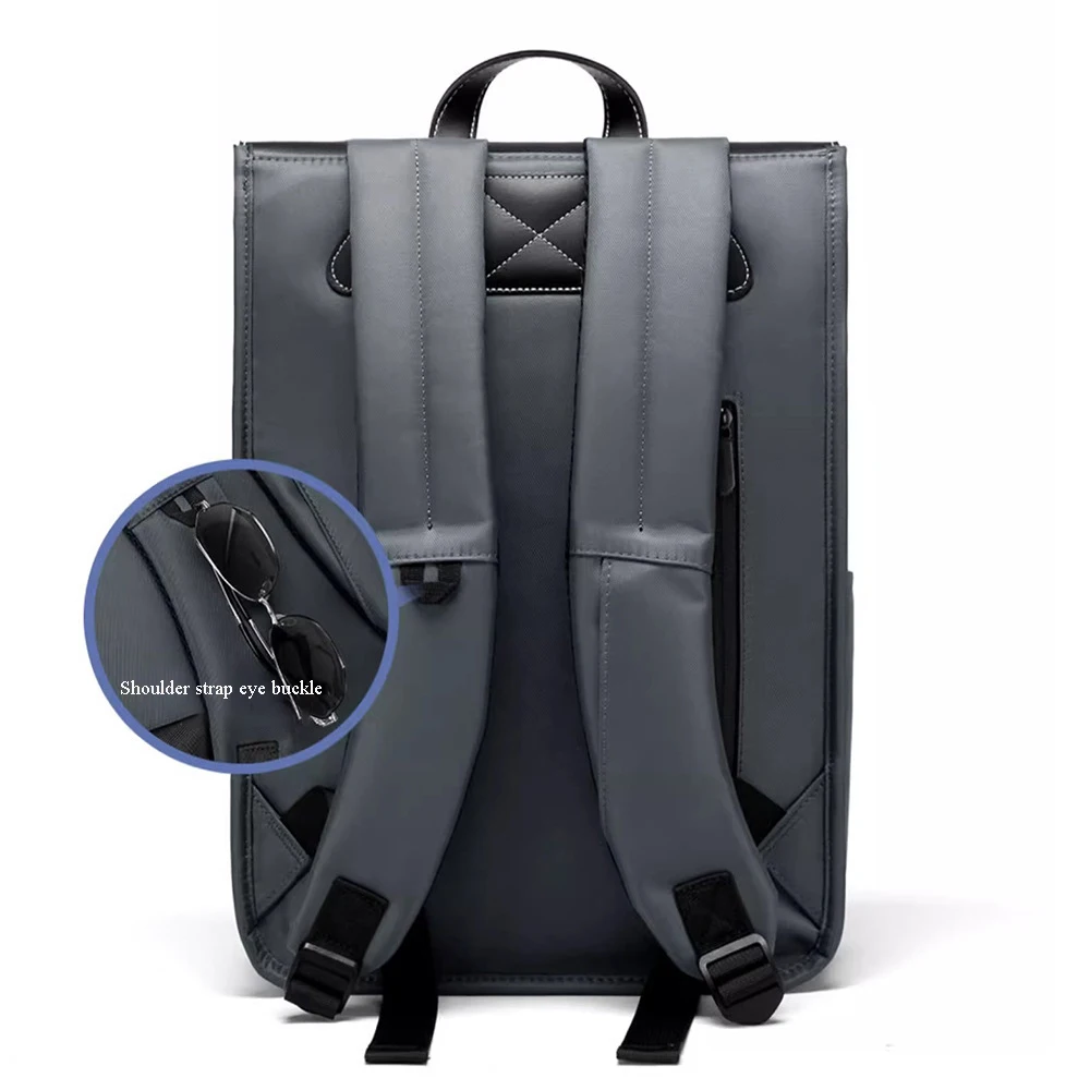 Backpack Men's High-End Fashion Simple Business Commuting Computer Bag Trendy Women's Bag Large Capacity Backpack