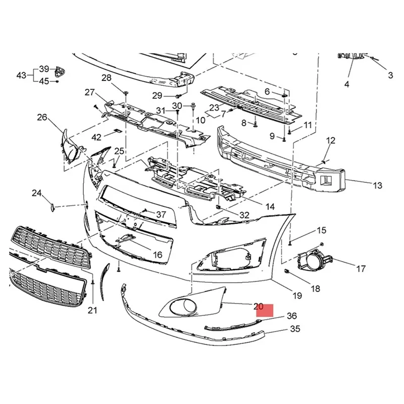 ฝาครอบไฟตัดหมอกกันชนหน้า1คู่96694768 96694774สำหรับ Chevrolet Sonic Sedan 2011-2016กรอบไม่มีรู