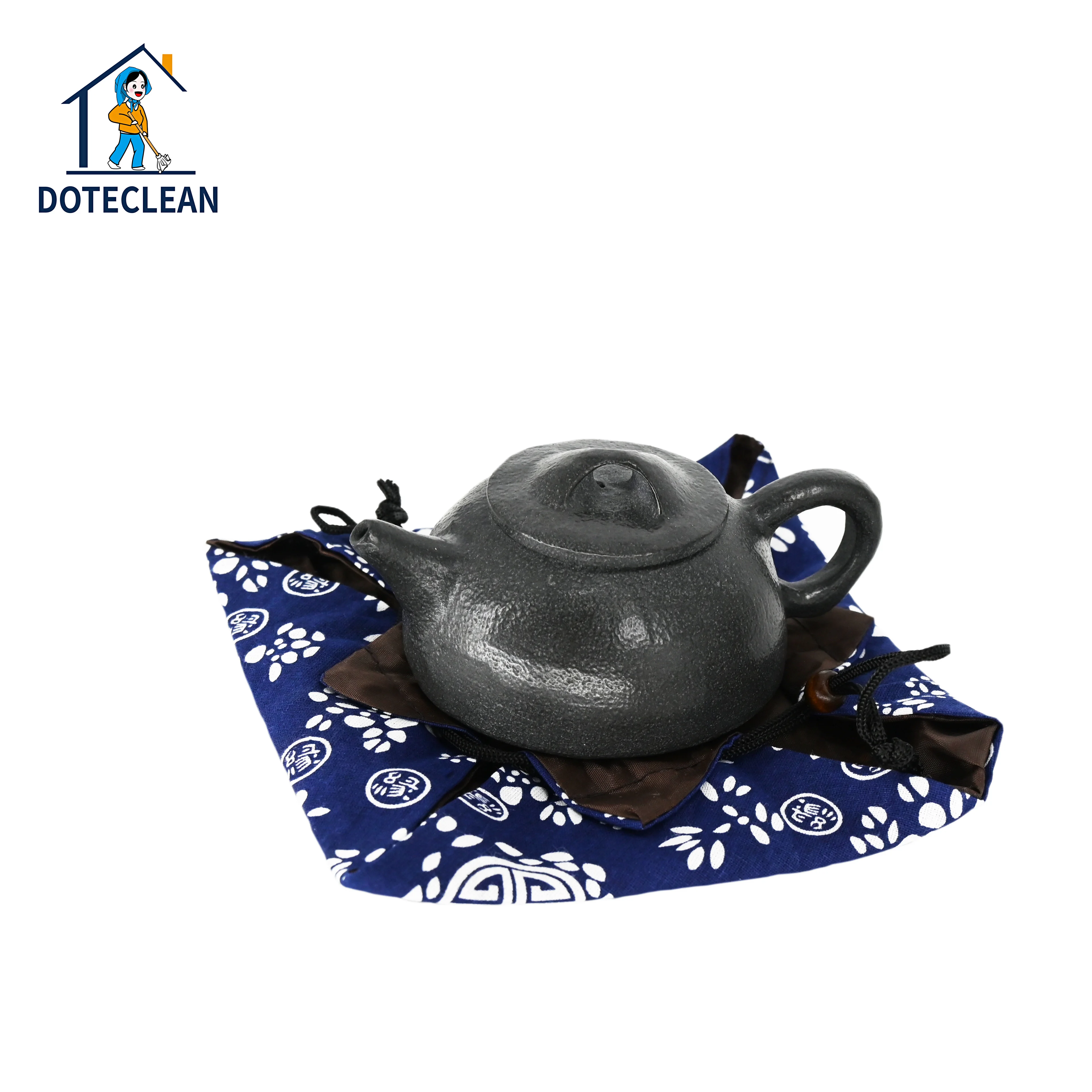 Best selling Chinese Hand Carved Creative Natural Black Stoneware Ceramic customized cup Teapot Set for drinking