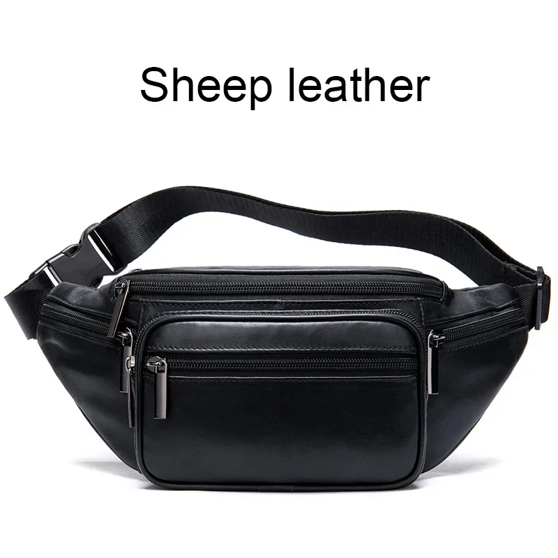 Genuine Leather Belt Bag Women\'s Waist Bags For Women Fanny Pack New In Waist Pack Belt Waist Bag Woman Phone Bags Bumbag