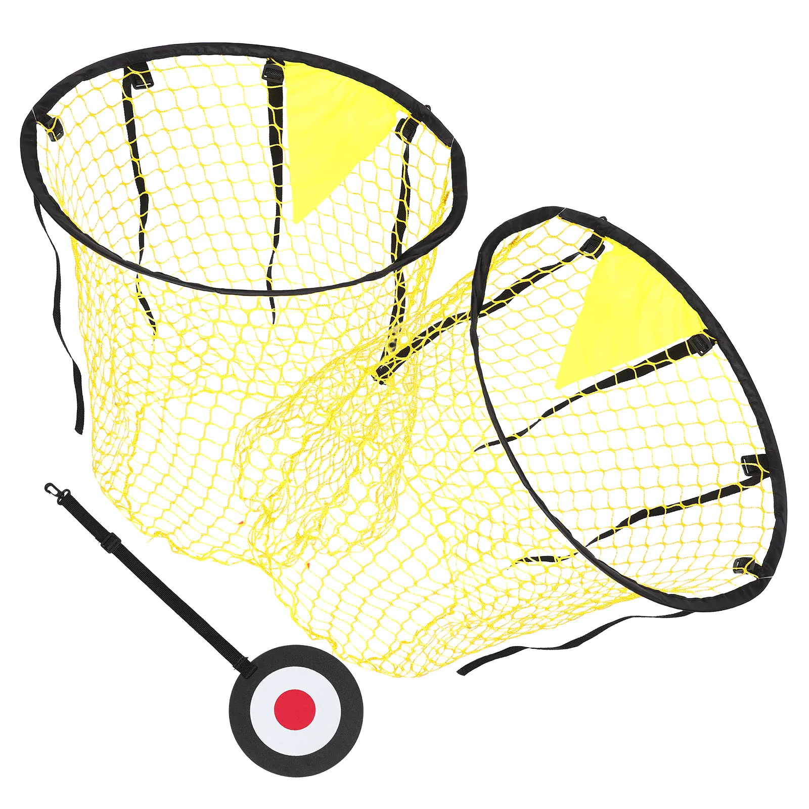 

Football Training Net Bag Soccer Kick Trainer Goal Portable Targets for Goals Polyester Practice Drill Equipment
