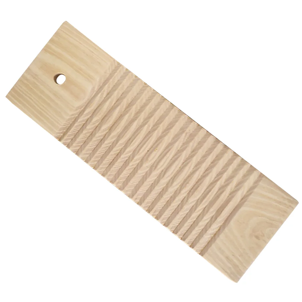 

Solid Wood Washboard 48x16cm Durable Pine Handheld Laundry Tool Thick Anti-Slip Scrub Board For Clothes Handwash Underwear Socks