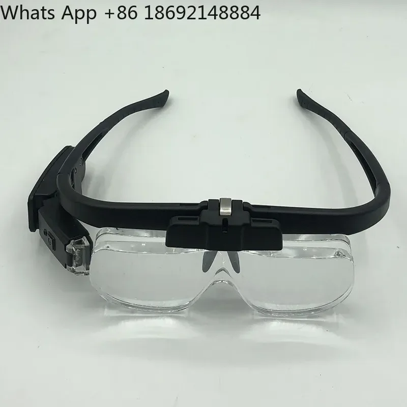 New 11642DC Magnifying Glass for Elderly with Light USB Charging Life and Interchangeable Multi-Lens