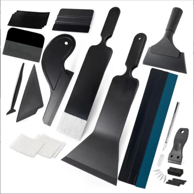 

Automotive Solar Film Tool Kit Packaging Cleaning Tools Professional Vinyl Packaging Installation Kit Window Tinting Kit