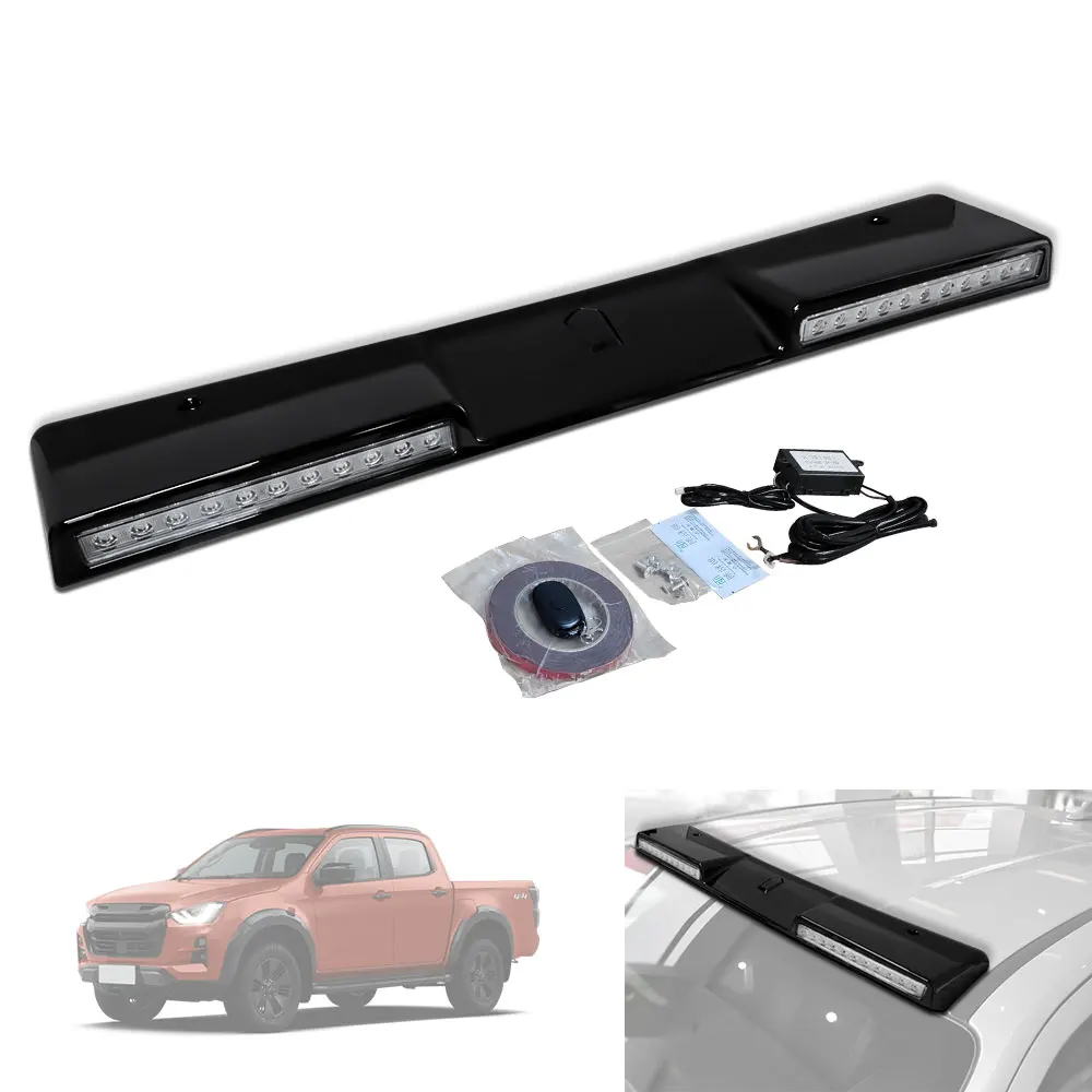 High Quality Car Accessories Car Modification Spare Parts 4 LED Top LED Light Bar Roof Lights for D-MAX