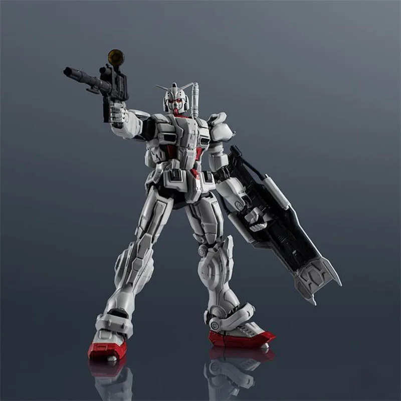 Bandai ของแท้ Gundam EX อะนิเมะรูป RX-78 [G]E Gundam EX สะสมอะนิเมะรุ่นของเล่นตกแต่งเด็กของขวัญ