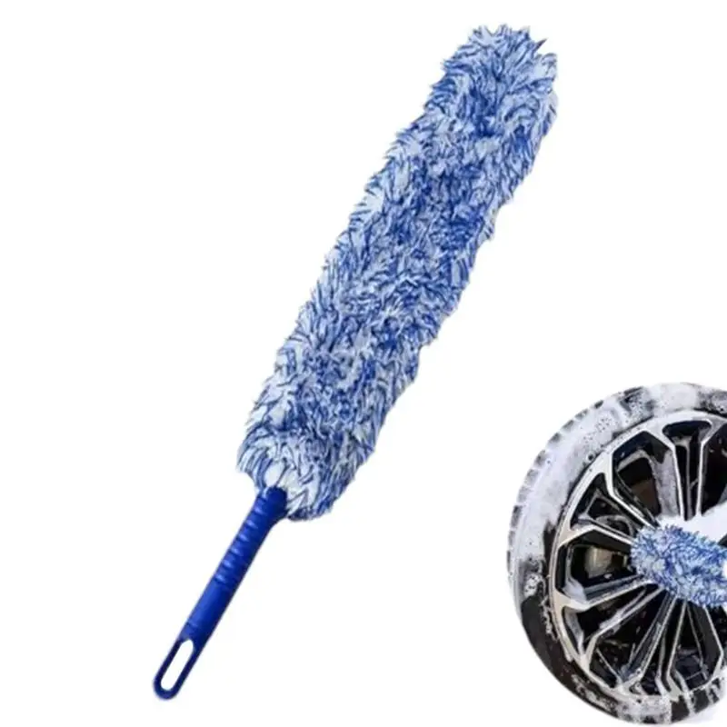 

Auto Wheel Woolies Brushes Bendable Car Wheel Detailing Brush MicrofiberCar Cleaning Tools For Car Tire Washing Accessories