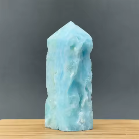 Hemimorphite Natural Mineral Specimen Quartz Tower Healing Aura Collection Energy Home Office Decoration Gift