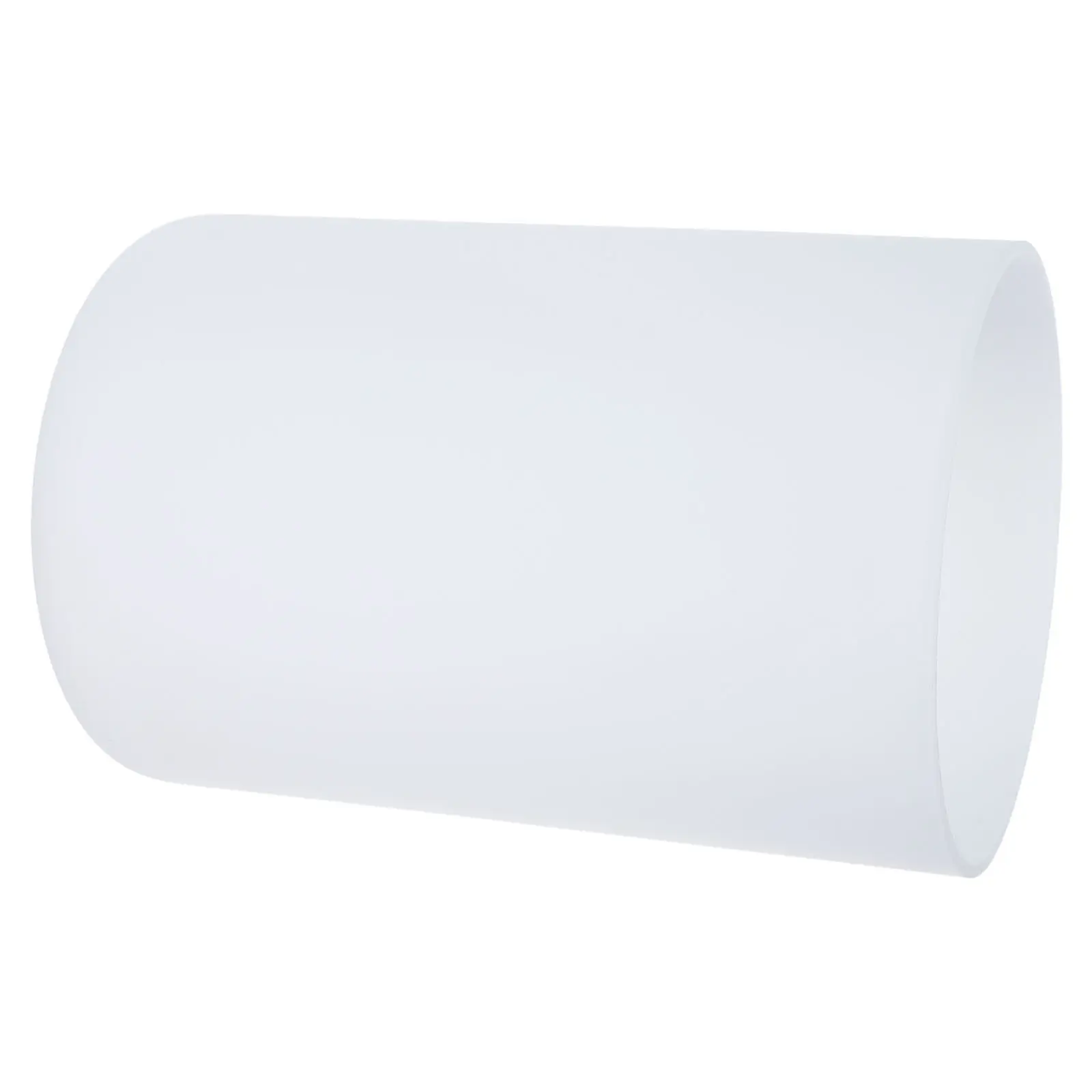 Frosted Glass Lamp Shade Cylinder for E27 Base – 10 cm Diameter x 16 cm Height, Pendant Table Wall Light Replacement