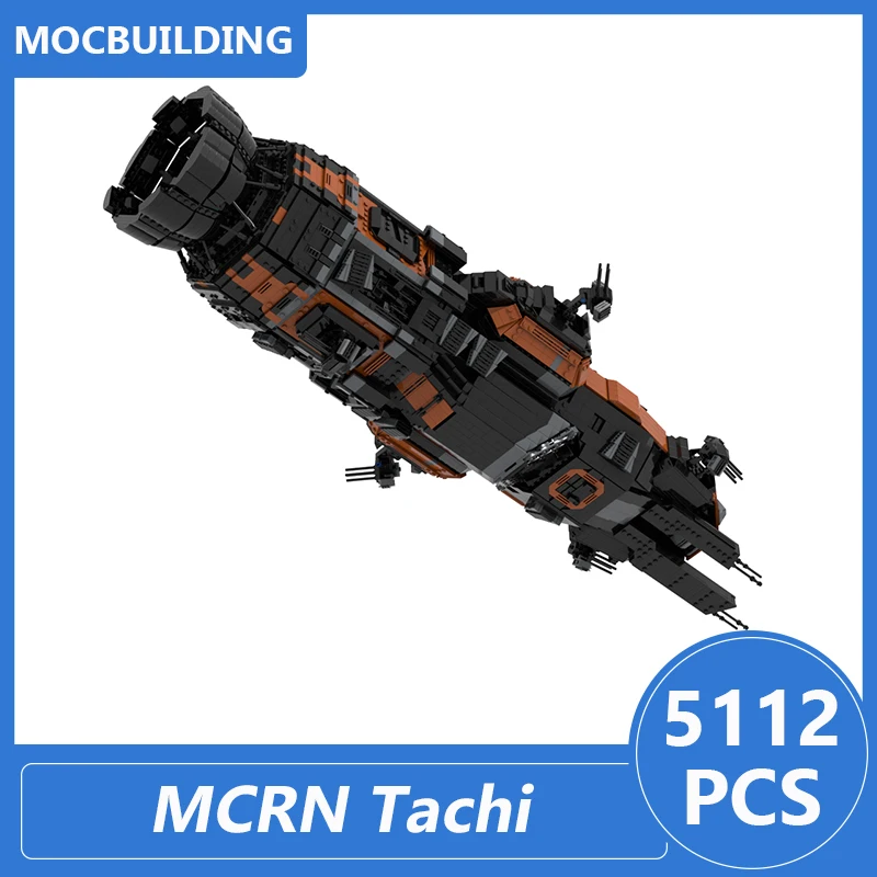 MCRN 타치 코르벳급 경순양함 ECF-270 모델 MOC 블록 DIY 조립 브릭 우주 창의적 장난감 선물 5112PCS