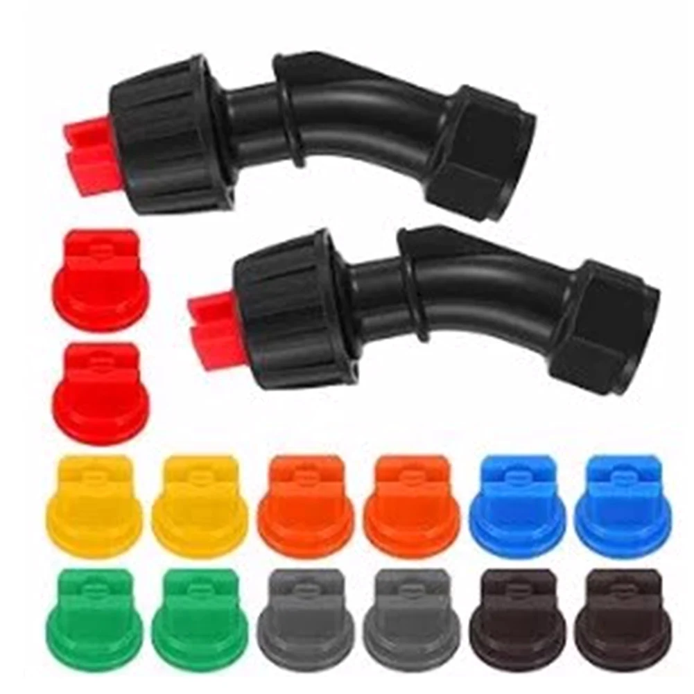 110 Degree Flat Fan Agricultural Sprayer Nozzle For M14 Thread Plastic TP Atomizing Tip For Crop Protection And Fertilizer
