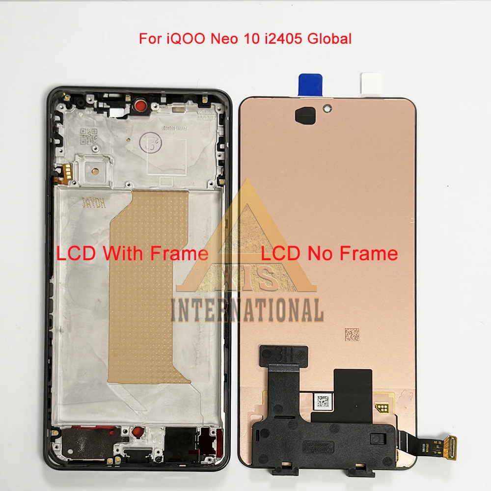 Oryginalny wyświetlacz AMOLED o przekątnej 6,78 cala do VIVO IQOO Neo 10 I2405, globalna wersja, wyświetlacz LCD do IQOO Neo 10 Pro, wersja chińska 2425A V2426 / Neo 10 Pro+ 5G. — zdjęcie produktu 3