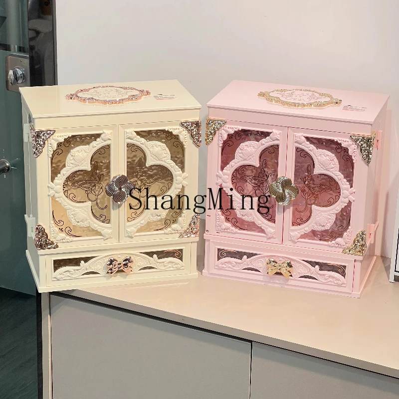 

ZYY Embossed Flower Palace Storage Jewelry Storage Box Midsummer Night Gift Box