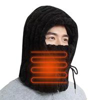 Winter Hat Thermal Windproof Adjustable Face Cover Outdoor Warm Hat Skiing Hood For Men Women Adults Outdoor Riding Cycling