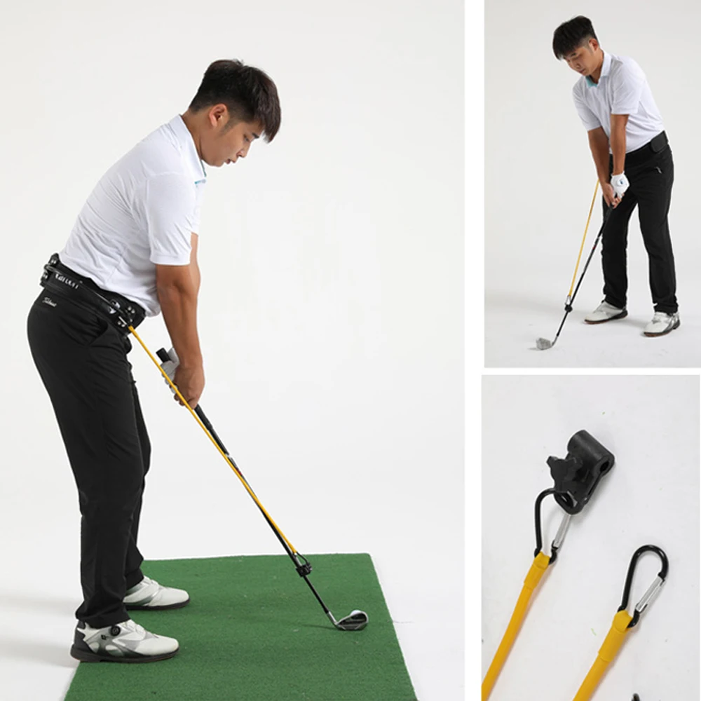 Aiuto per l\'allenamento dell\'oscillazione del golf Forniture per il golf Cintura per la correzione dell\'allenatore Correzione dell\'oscillazione del