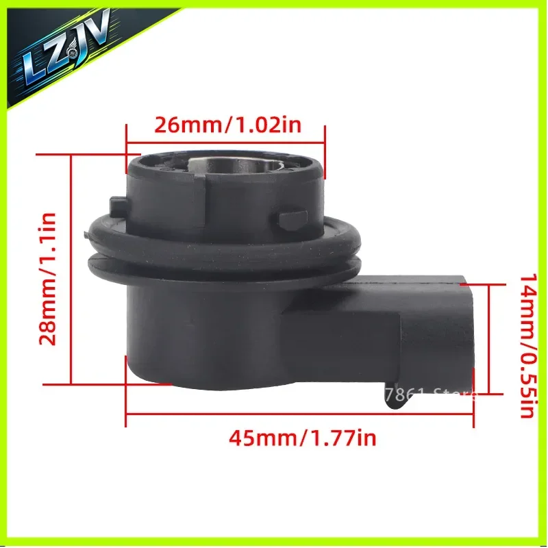 Car Daytime Projector Lamp Holder Black Light Lamp Bulb Socket Holder For Fiat Panda 2012-Onwards Auto Accessories 6000630175
