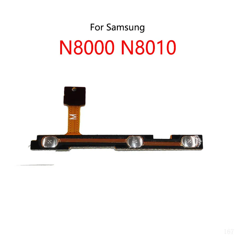 Power Button Switch Volume Button On / Off Flex Cable For Samsung P3100 P3110 P5100 P5110 P5200 P7500 P5200 P5210 N5100 N8000