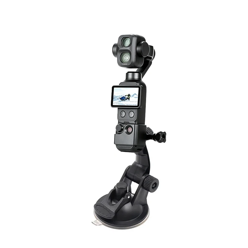 Suporte Veicular com Ventosa Estável e Ajustável para DJI Osmo Pocket 4 4P / Pocket 3 Acessórios para Câmera Gimbal