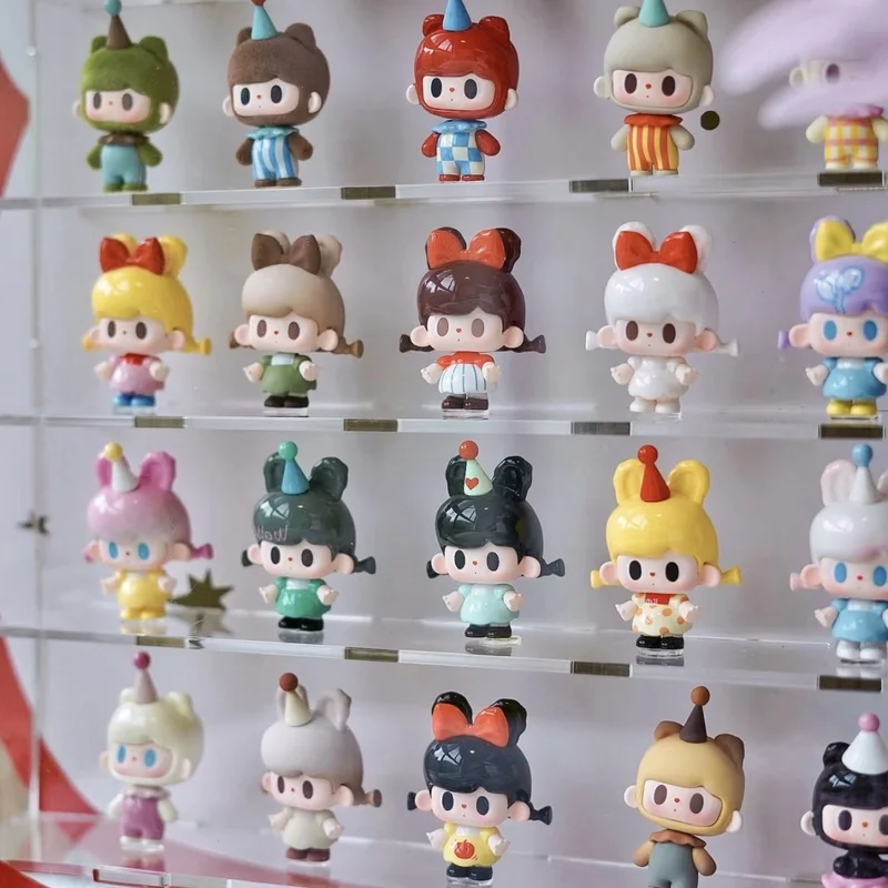 Blind Box Kaninchen Bär Niedliches Mini-Spielzeug Trendiges Spielzeug Kindheit Vergnügungspark Design Schönes Geschenk TUTUBEAR Zweite Generation