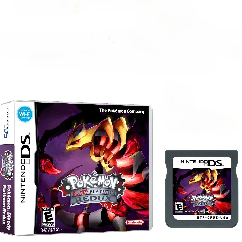 Pokemon NDS Game Card Pokémon Scarlet Platinum Ultimate Edition US Version English New Game Card