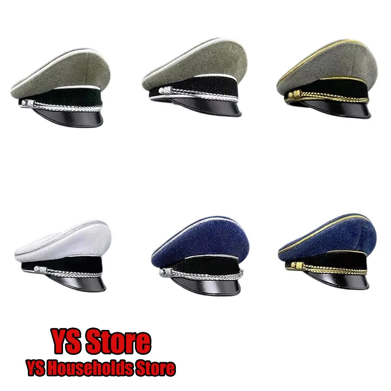 

ZYTOYS ZY3029 1/6 Male Action Figure WWII Army Cap with Logo Large Brimmed Hat Model Toys Fit 12" Man Soldier Scene Ornament