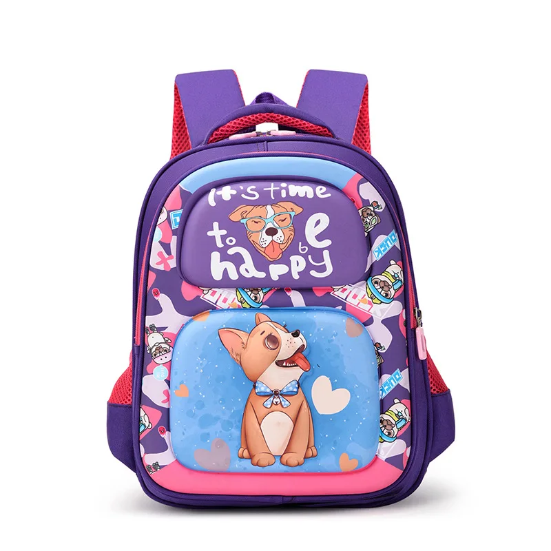 Children School Backpack Cute Cartoon Animal School Bags for Girls Primary Little Gril Elementary Student Portable Backpack