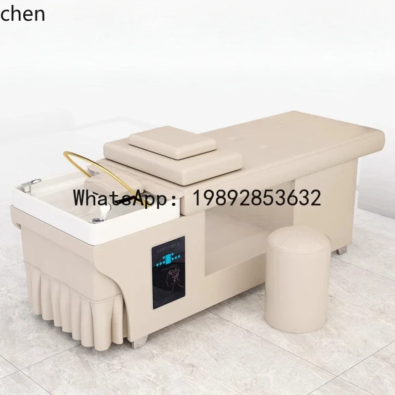 

X-30 shampoo bed barber shop beauty salon Thai full lying ear constant cycle fumigation