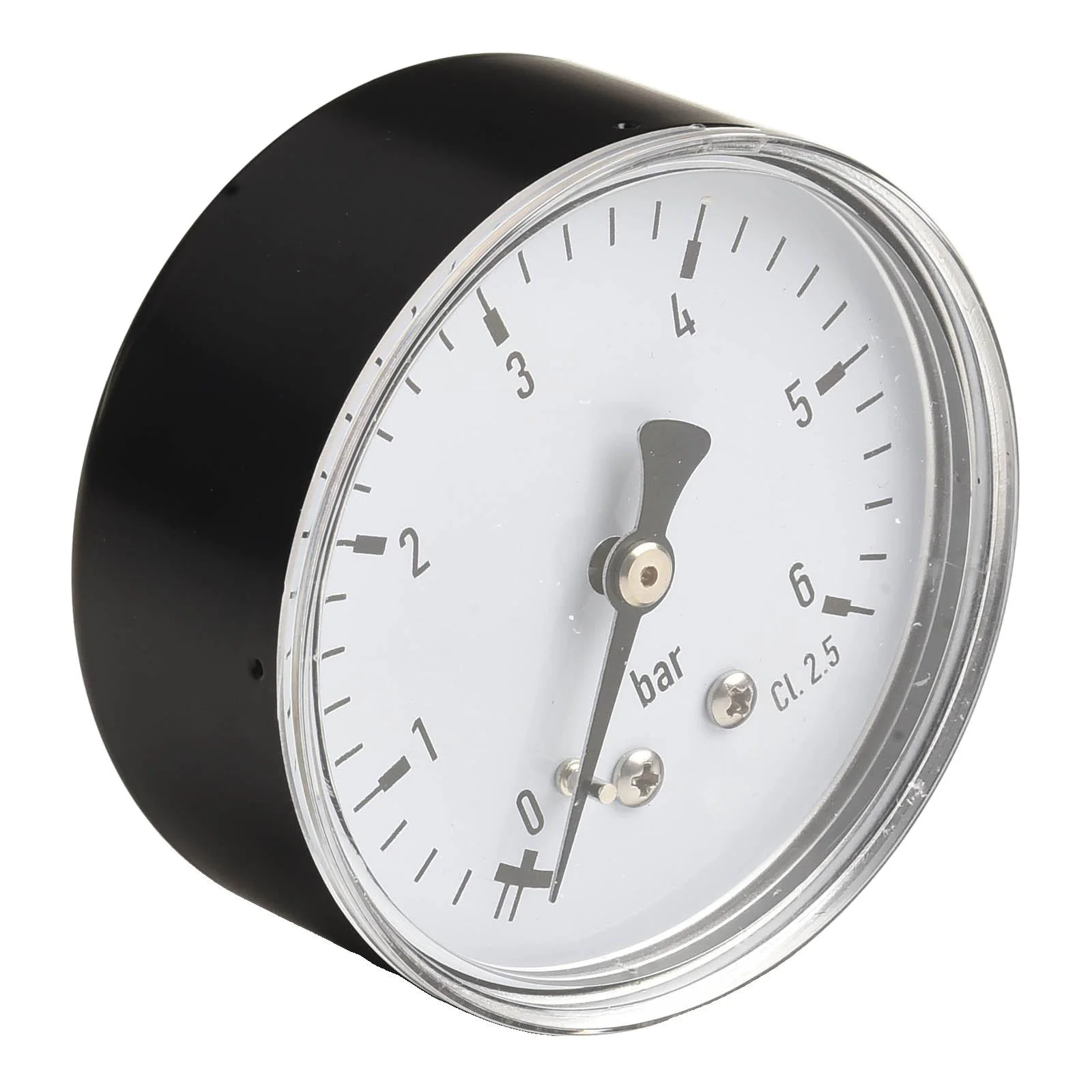 Sleek Easy to Read Design of This 06 Bar Pressure Gauge Facilitates Immediate Insights into Performance Levels