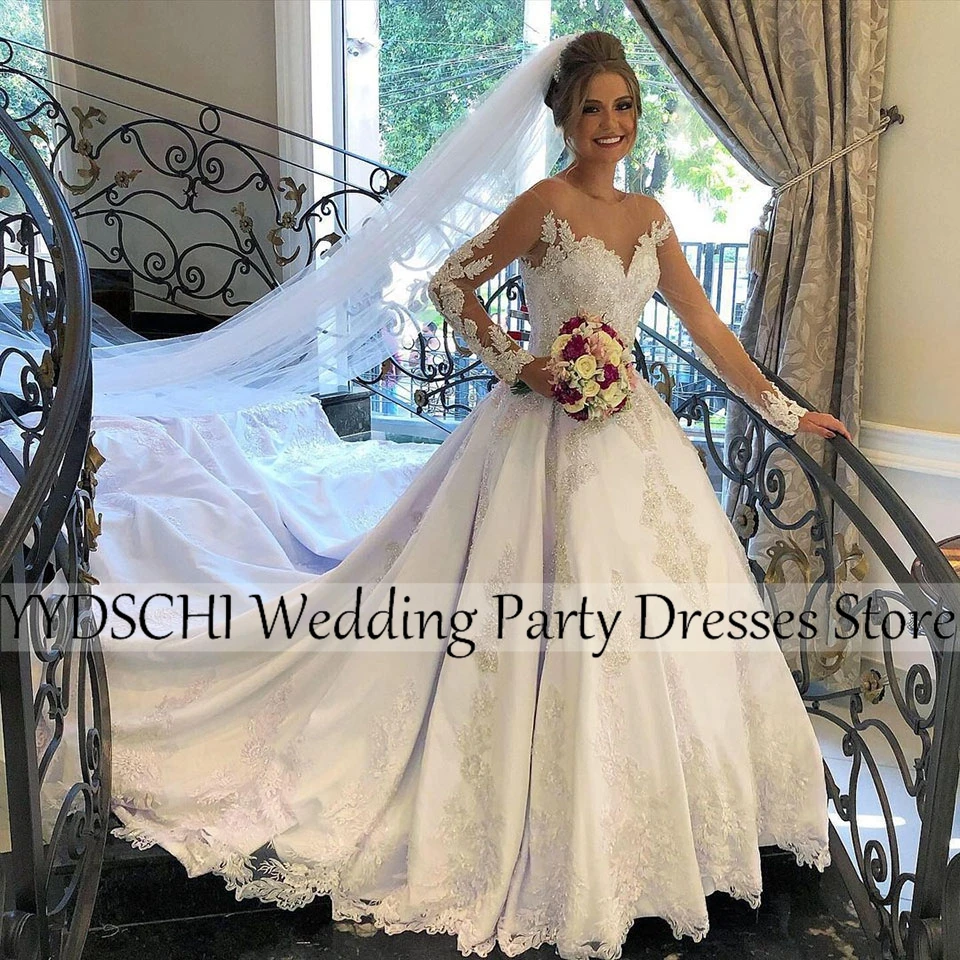 

Bridal Dresses Wedding Dresses 2023 Luxury Sweetheart Vestidos De Novia Dress White Ball Gown Robe De Mariée Backless For Women