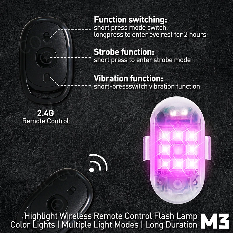 2PCS Wireless LED Strobe Light - Drone Led Light review and price