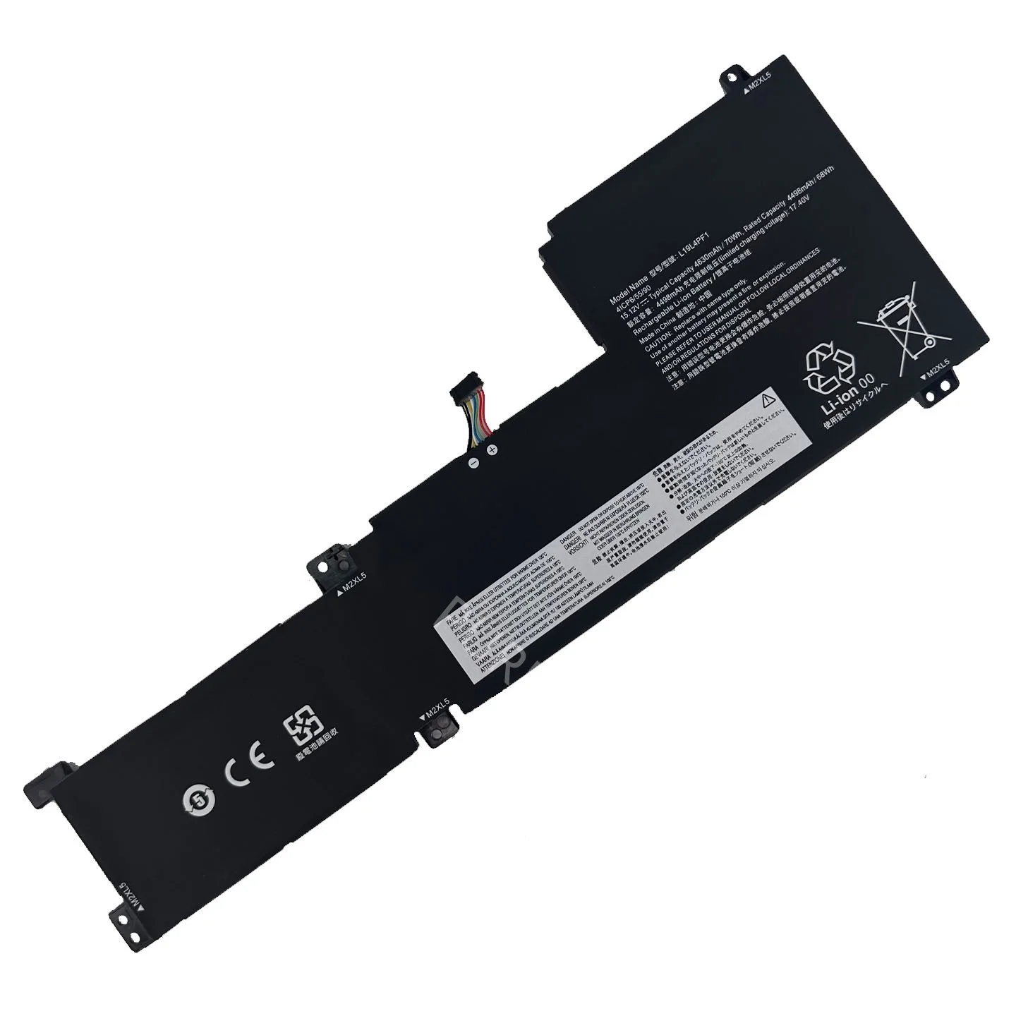 New Laptop Battery L19L4PF1 15.12V 70WH 4630mAh High Quality For Lenovo Ideapad 5-15ITL05 5-15ARE05 5-15IIL05 L19M4PF1