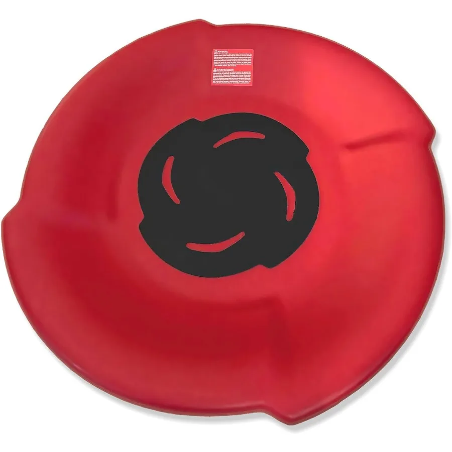 

Flexible Flyer Roto Molded Snow Sled for Adults Heavy Duty Plastic SNO Slider Blue Red