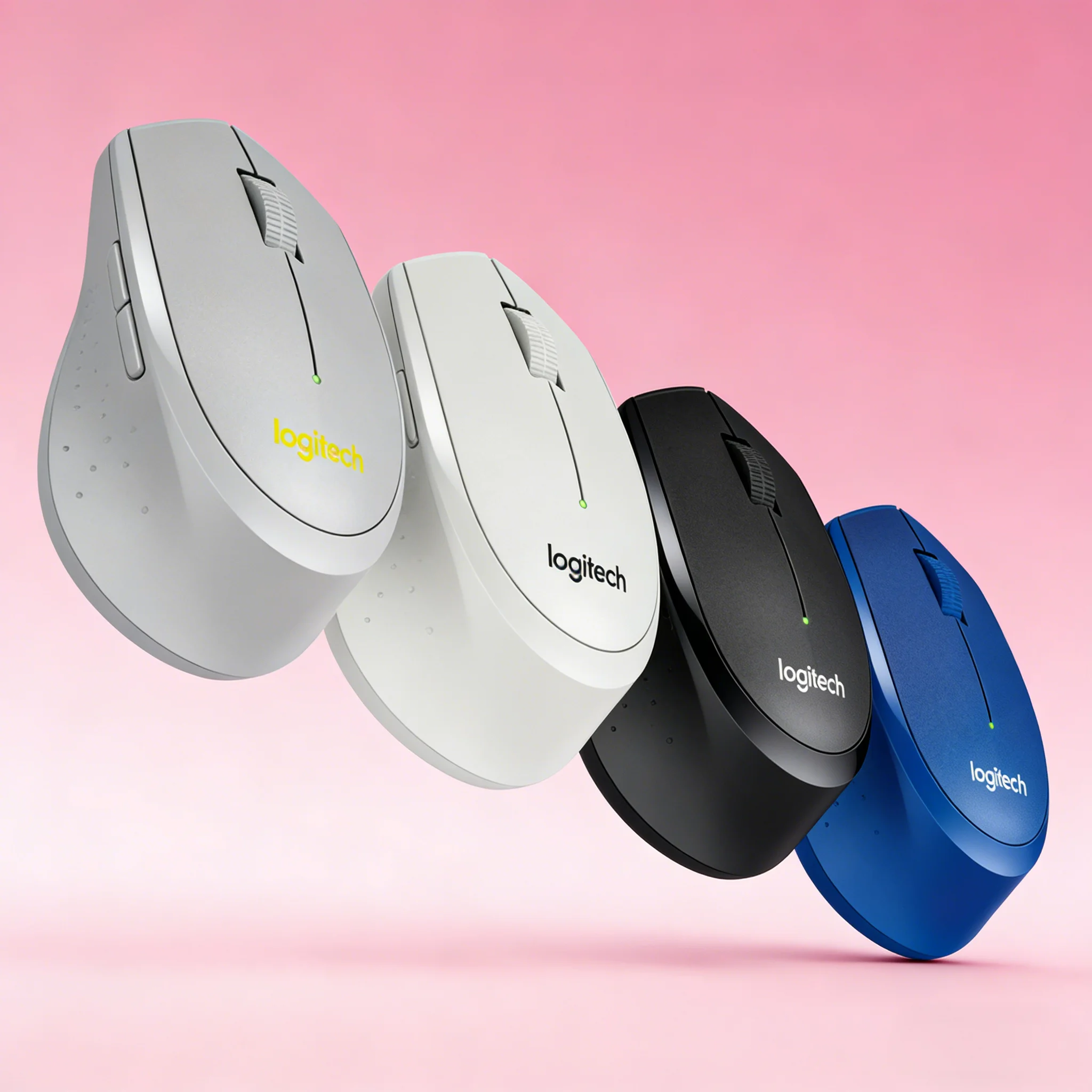 

Logitech M330 Wireless Peripheral, USB Receiver, Power Saving Silent for Gaming & Office