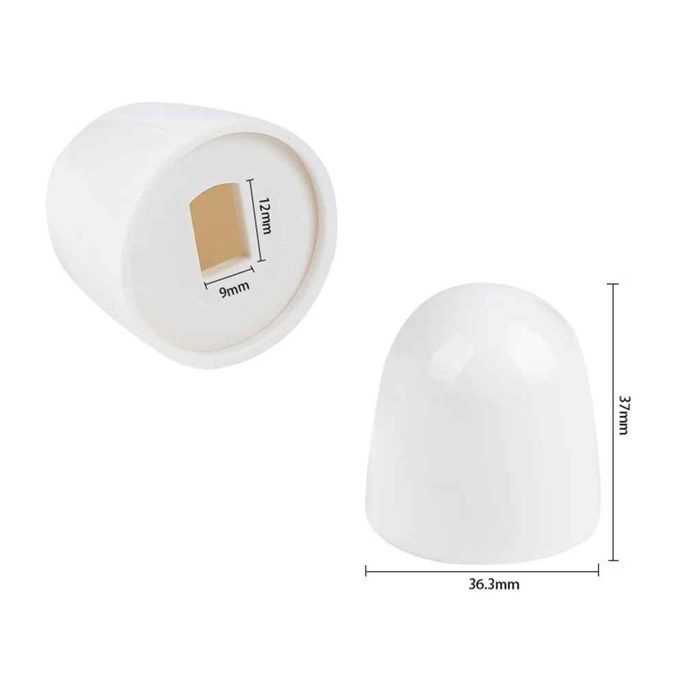 

Plastic Toilet Bolt Caps Universal Round Push-On Covers For Screw Replacement Parts Bathroom Repair Supplies