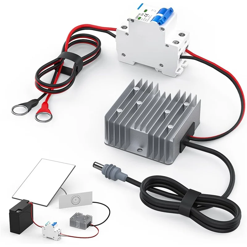 

B08B-EL5S Power Cord 12V To 57V 3A Converter For Gen 3 12V (10-32V) Booster Step-Up Adapter Replacement Parts Kit