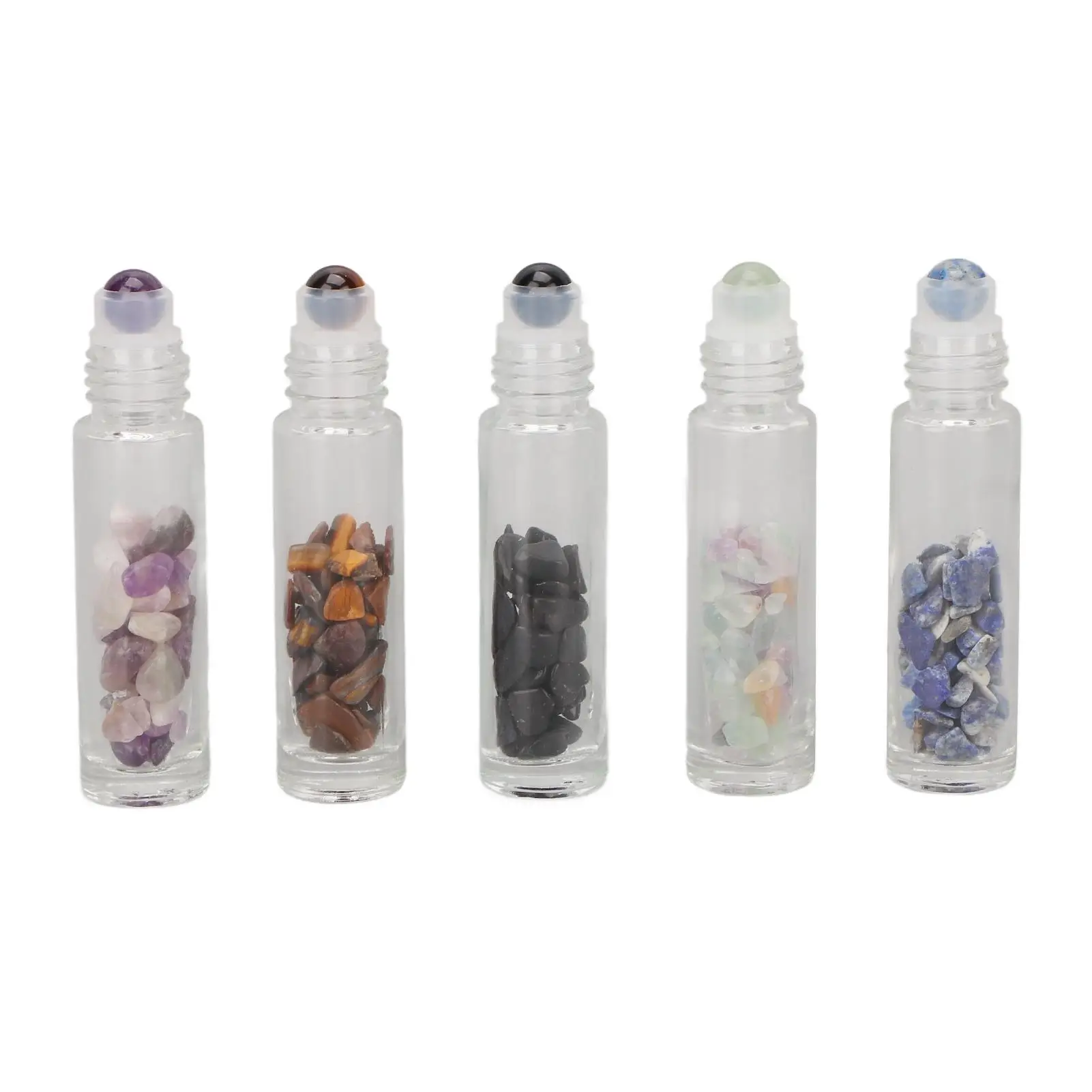 10ml Essential Oil Roller Ball Bottles - Portable Perfume Sample Set for travel , Prevents Separation, Even Dispense