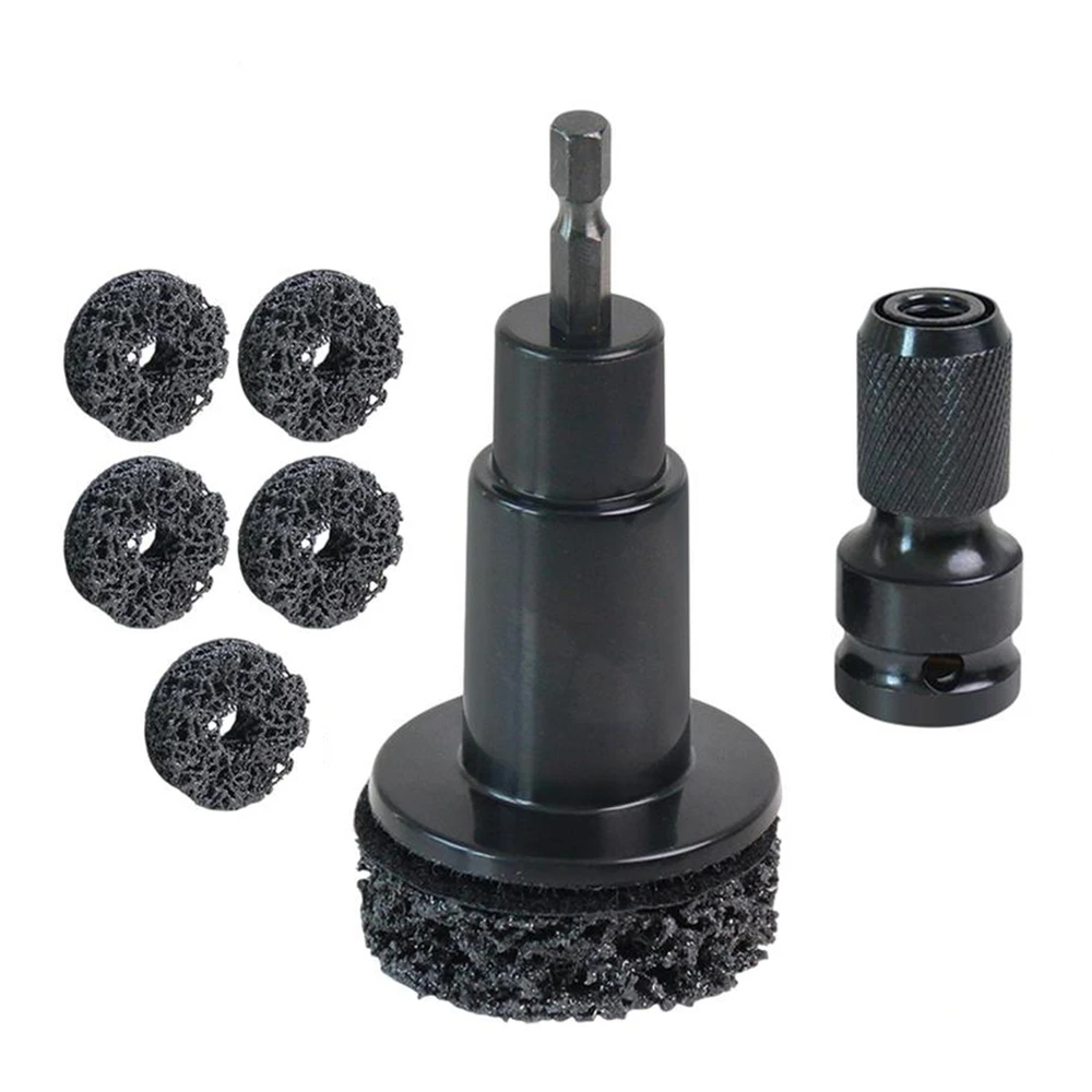 Wielnaaf Roestverwijderingsborstel Remnaaf Oppervlakte- en noppenreiniging Onderhoudsset Remschijf Roestverwijderingsgereedschap voor naafrotorwiel