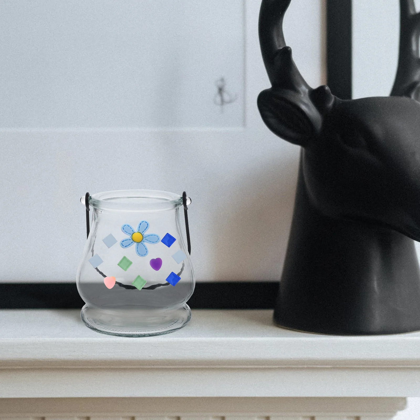 

C Pack DIY Holders Mosaic Tiles for Decorative Mosaic Tiles Crafts Glass Bulk Versatile Colors Durable H crafted