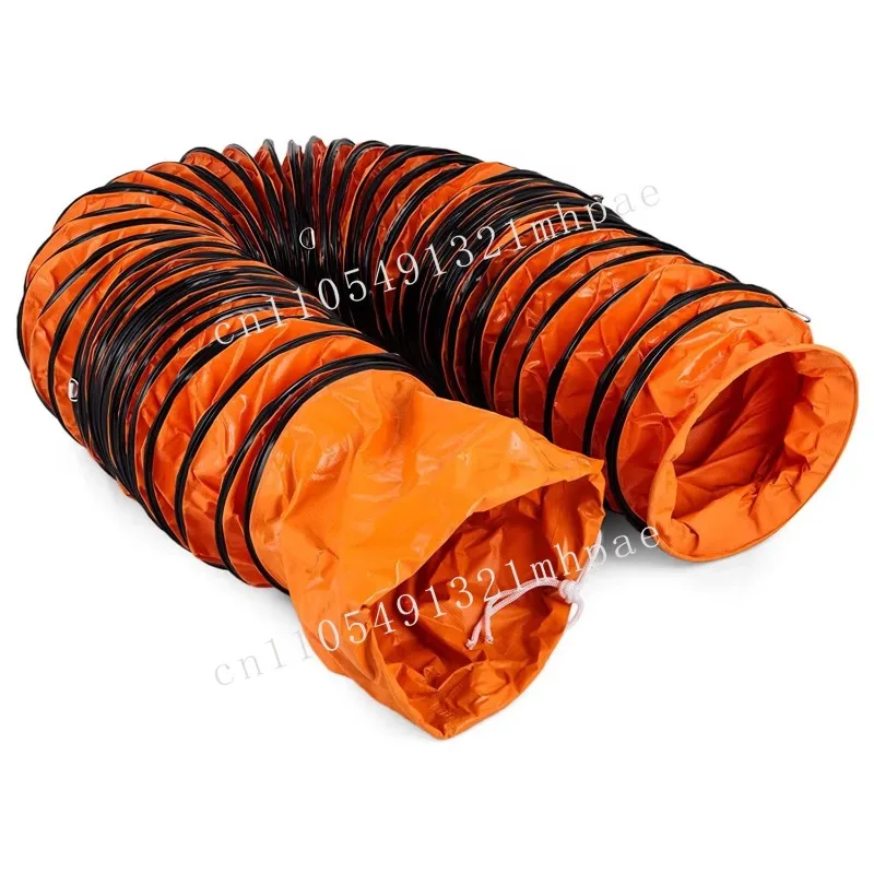 

PL 12 inch 300mm 5m to 10m PVC flexible duct air hose for axial flow fans