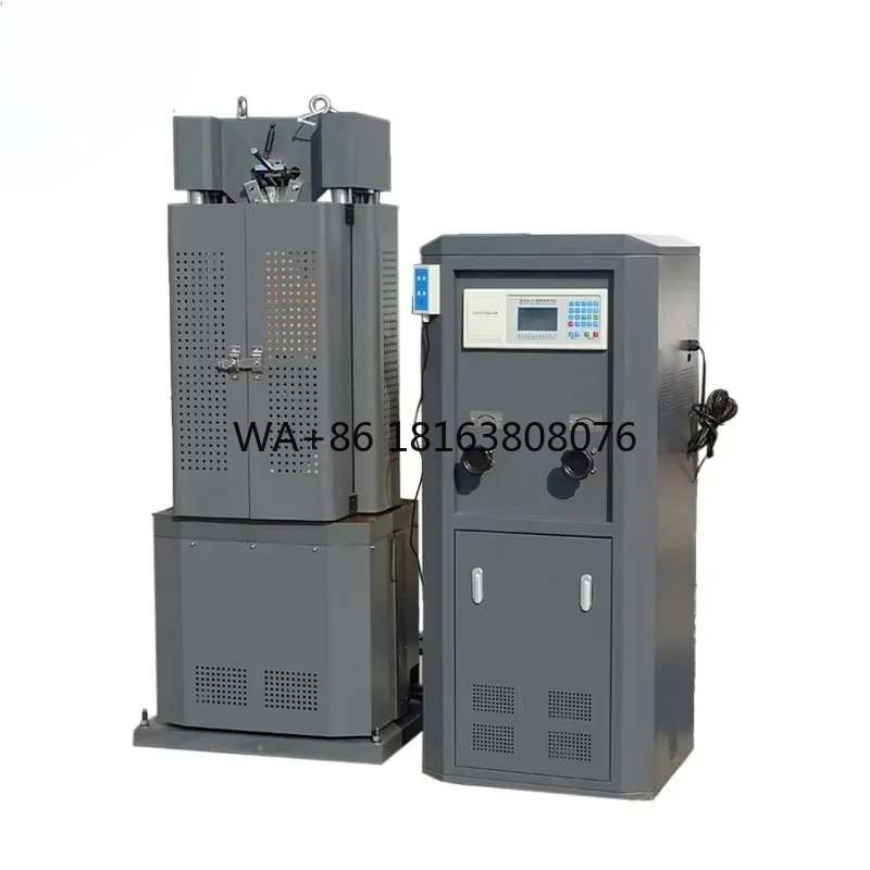 WE-1000B 1000kN Universal Testing Machine | CE Certified Hydraulic Tensile & Compression Tester for Metal & Construction